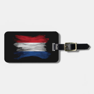 Nederländska flagga, flagga bagagebricka
