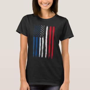 Nederländska Flagga Football Soccer Fläkt T Shirt