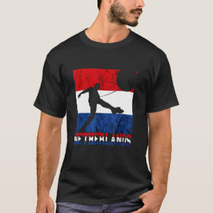 Nederländska Flagga holländska isocker Holland Fla T Shirt