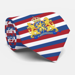 Nederländska Flagga & Jacka av Arm, Flagga Nederlä Slips