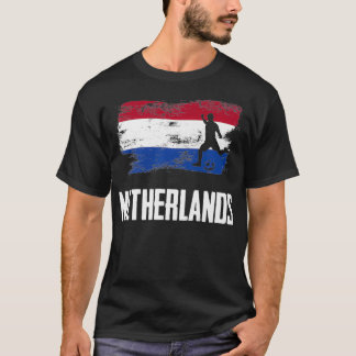 Nederländska Flagga Jersey Dutch Soccer Team Dutch T Shirt