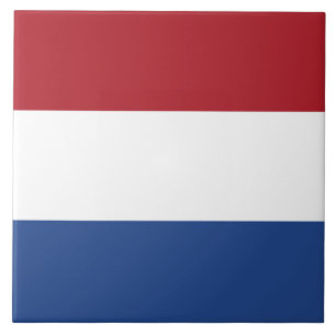 Nederländska Flagga Kakelplatta