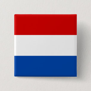 Nederländska Flagga Knapp