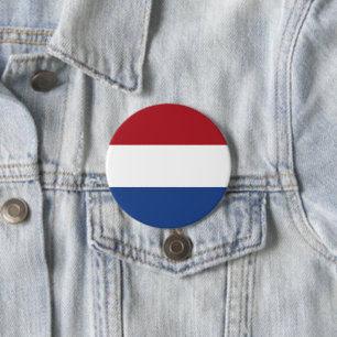 Nederländska Flagga Knapp