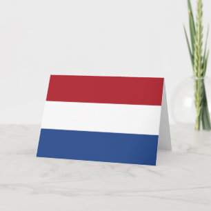 Nederländska Flagga Kort