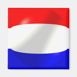 Nederländska Flagga Magnet