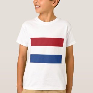 Nederländska Flagga T Shirt