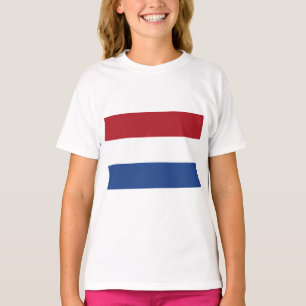 Nederländska Flagga T Shirt