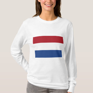 Nederländska Flagga T Shirt