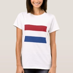 Nederländska Flagga T Shirt
