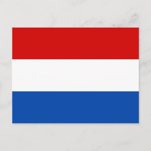 Nederländska Flagga Vykort