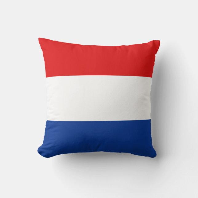 Nederländska Flagga x Flagga Pillow Kudde (Framsida)