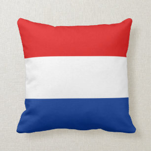 Nederländska Flagga x Flagga Pillow Kudde