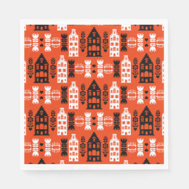 Nederländska folkkonsten Print Pappersservett