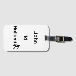 Nederländska fotbollen, anpassadet bagagebricka