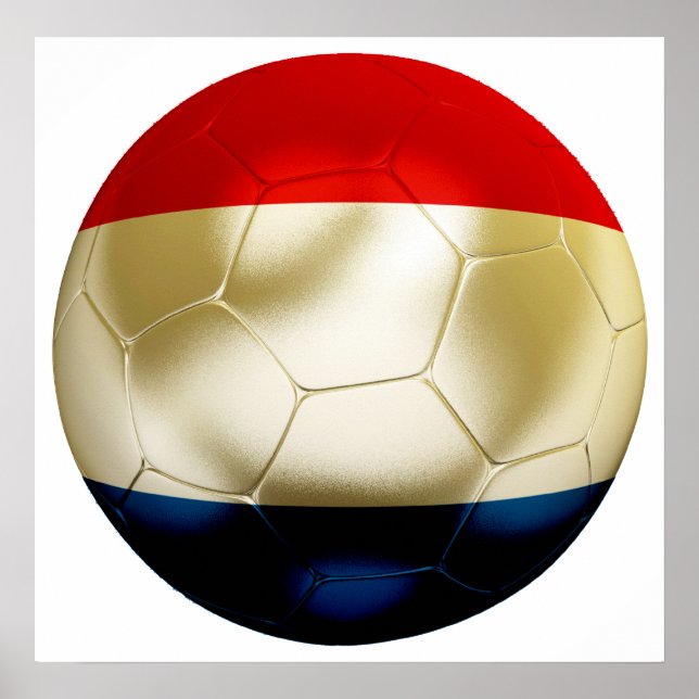 Nederländska fotbollen poster (Framsidan)