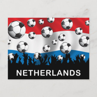 Nederländska fotbollen vykort