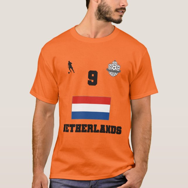 Nederländska fotbollsförbundet T-Shirt (Framsida)