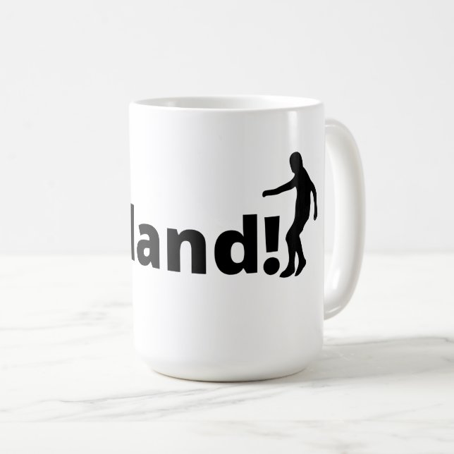 Nederländska fotbollsspelare som använder punkt so kaffemugg (Framsida höger)