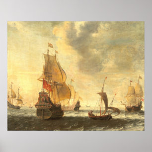 Nederländska Fraktaser - Jacob Bellevois Fine Art Poster