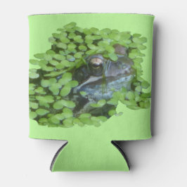 Nederländska Frog Ansikte med Duckweed Can Cooler