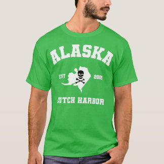 Nederländska Harbour Alaska Athletic Deadarly Catc T Shirt
