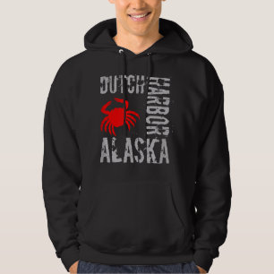 Nederländska Harbour Alaska s - Alaska Crab Fishin Hoodie