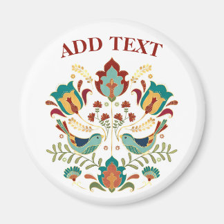 Nederländska Hex Välkomstfåglar Magnet