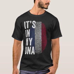 Nederländska I mitt DNA holla Fingerprint Holla T Shirt