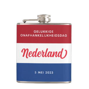 Nederländska Independence day Nederländska Flagga Fickplunta