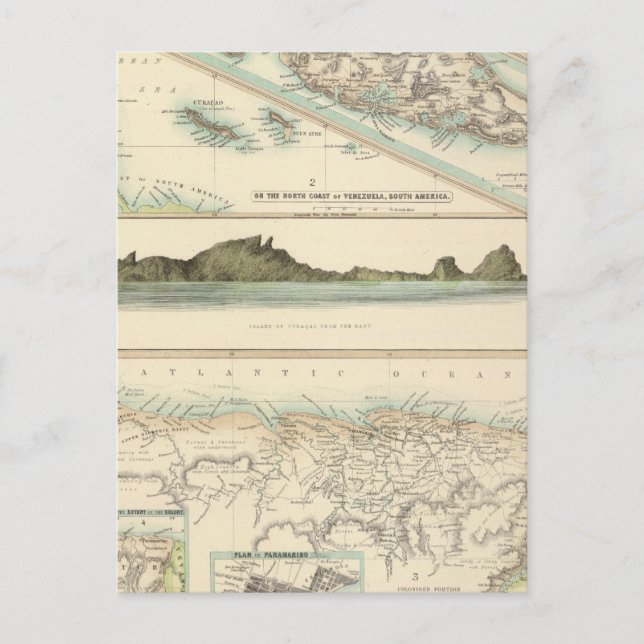 Nederländska innehav vykort (Framsida)