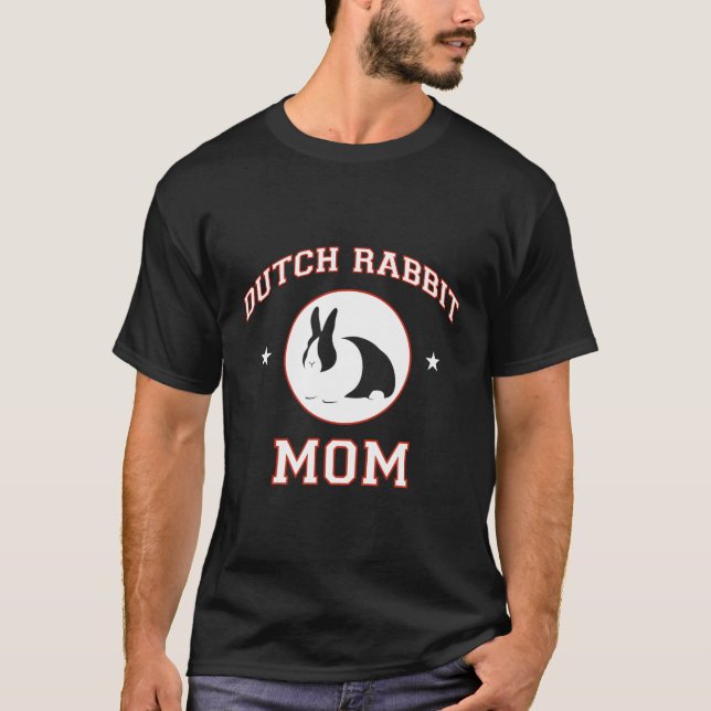 Nederländska kanin Mamma T Shirt (Framsida)