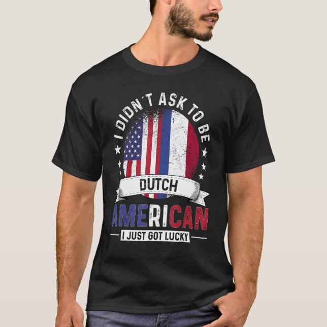 Nederländska Land Flaggor Pride Nederländerna F T Shirt (Framsida)