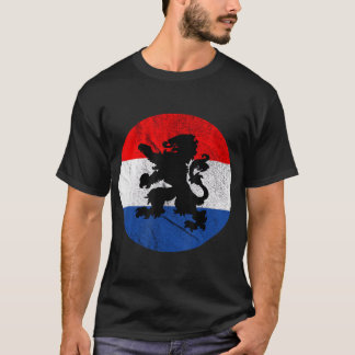 Nederländska Lejona Oranje-Vapenskölden Nederland T Shirt