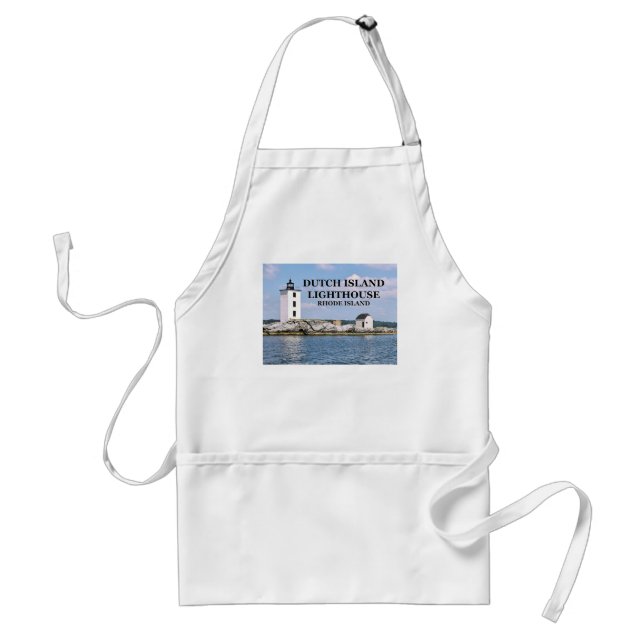 Nederländska ön fyr, Rhode island Apron Förkläde (Framsidan)