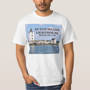 Nederländska ön fyr, Rhode island T-Shirt