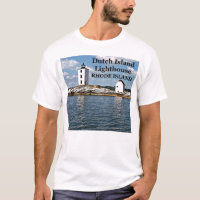 Nederländska ön fyr, Rhode island T-Shirt