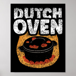Nederländska Oven Älskare Bbq Metall Järn Poster