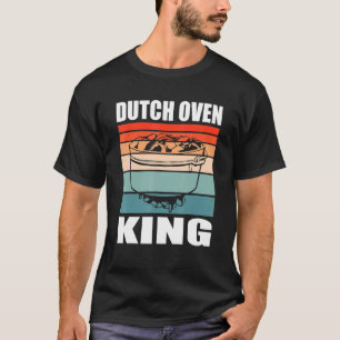 Nederländska Oven Kung Firepot Cooking Grilling T Shirt