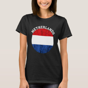 Nederländska Pridet Holland Nederländska Flagga Ne T Shirt
