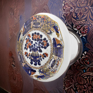Nederländska Renaissancen Blommigt Vas Gräns Art Knopp