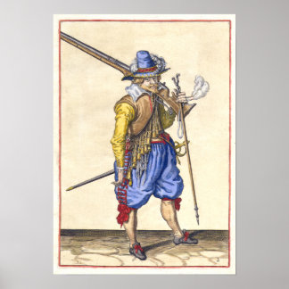 Nederländska Rifleman - 1700-talet - Poster