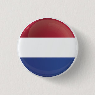 Nederländska rundikonen Flagga Knapp