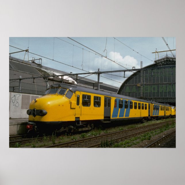 Nederländska, Ry MU-elbilar Poster (Framsidan)