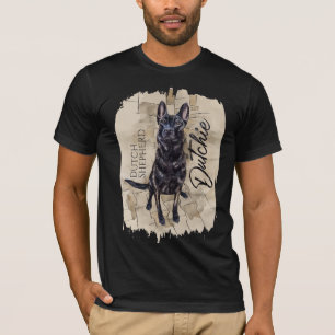 Nederländska shepherd-Hollandse Herdershond T Shirt