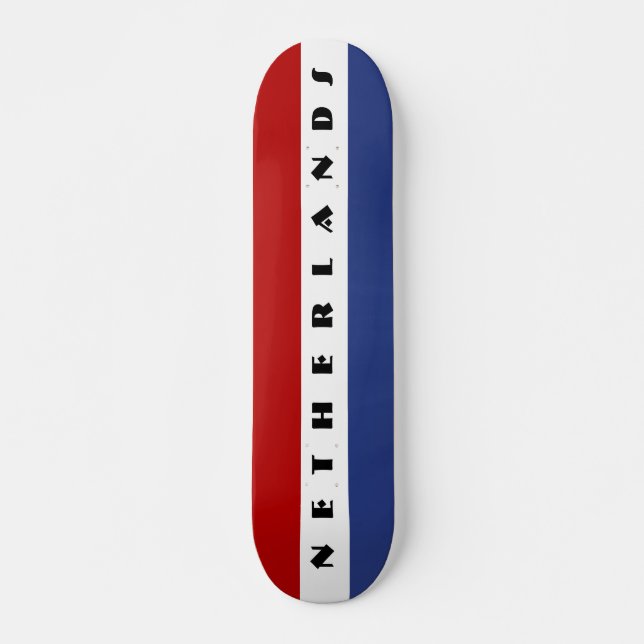 Nederländska skateboard bräda 19,5 cm (Framsida)