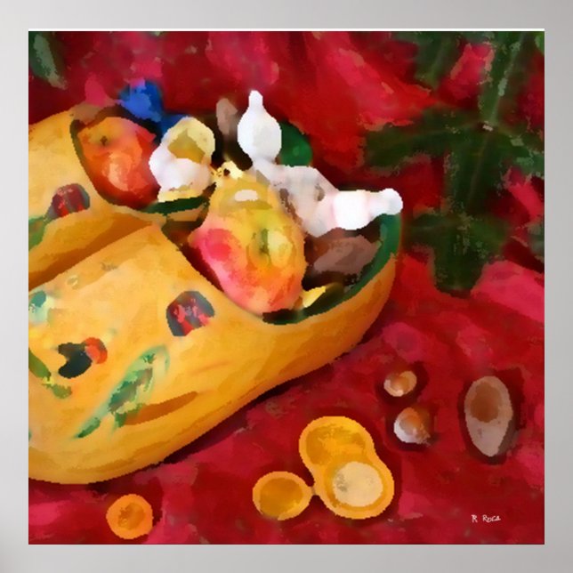 Nederländska_skor_ God jul Poster (Framsidan)