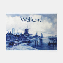 Nederländska Stil Welkom! Door Mat