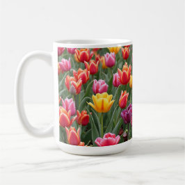 Nederländska tulpaner kaffemugg