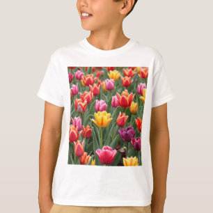 Nederländska tulpaner t shirt